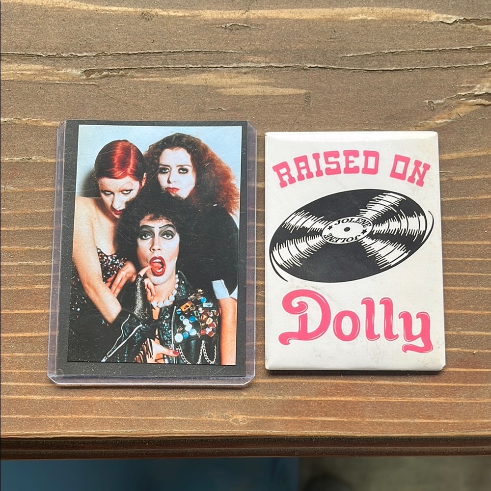 Dolly Parton and rocky horror Magnet Set